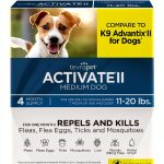 Dog Flea Drops TevraPet Activate II 30 Day-0