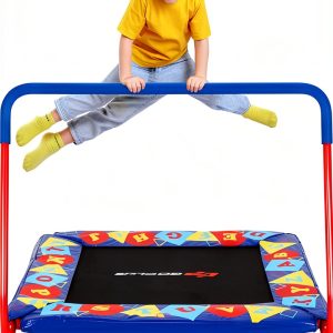 Goplus Blue Fitness Trampoline for Kids-0