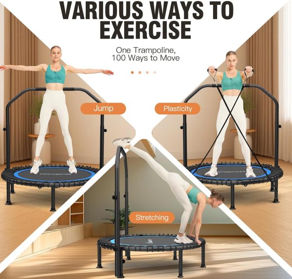 ANCHEER Mini Rebounder Trampoline for Adults-5