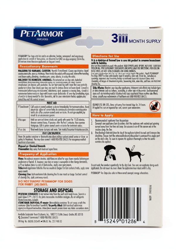 PETARMOR Flea Tick Topical for Dogs Kills Fleas Ticks-7