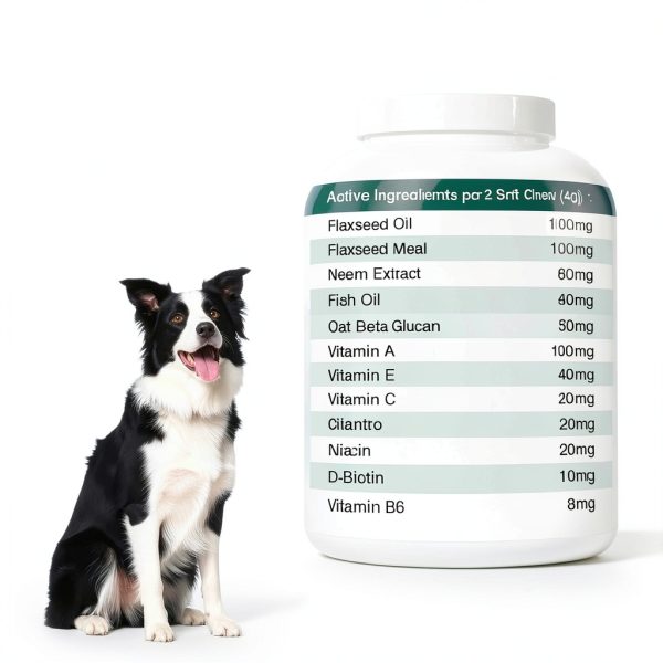 WEYILL Dog Flea Chewables Natural Flea Tick Prevention-7