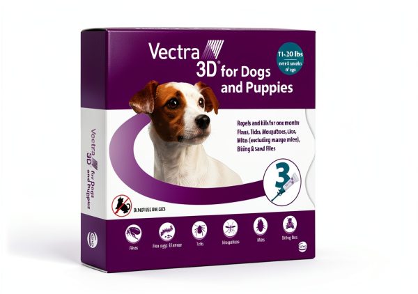 Vectra 3D Small Dog Flea Treatment Ceva 5oz-0