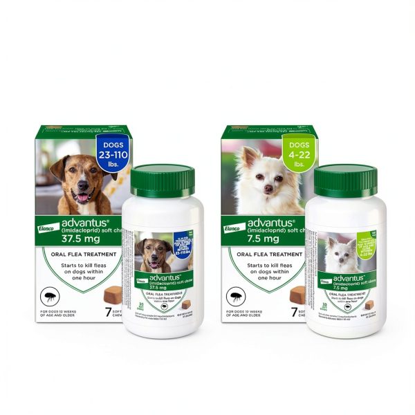 Advantus Flea Chew Dogs Fast Acting Soft Chew Treatment-7