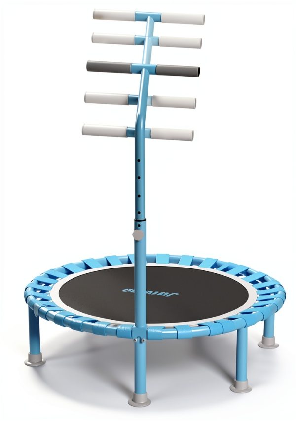 Mini Trampoline Juturna Blue Plastic for Adults-1
