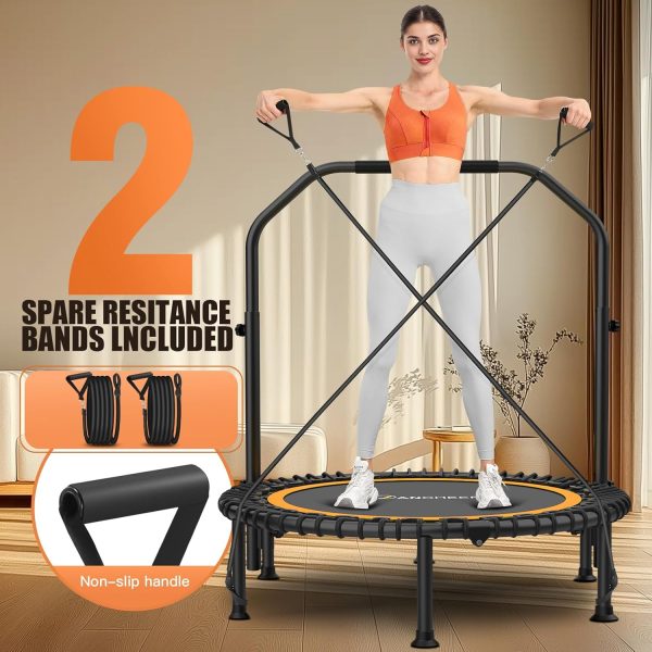 ANCHEER Fitness Trampoline Orange 40IN-1