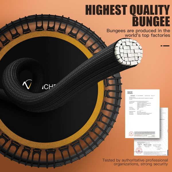 ANCHEER Fitness Trampoline Orange 40IN-2