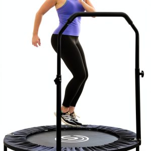 Fitness Trampoline Skywalker Black Steel Frame-0