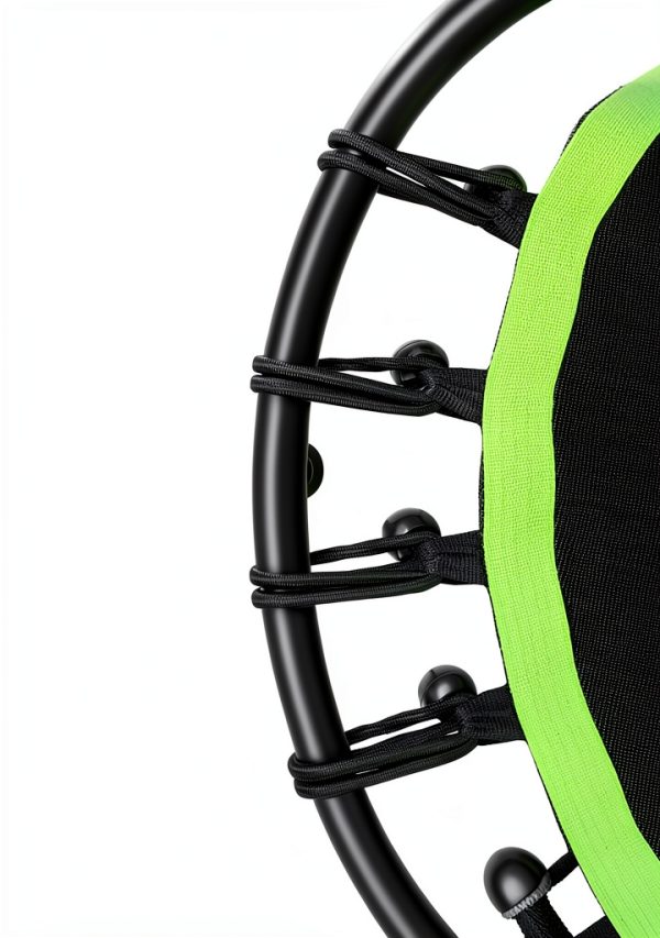 Fitness Trampoline ONETWOFIT Green Round PP Frame-2