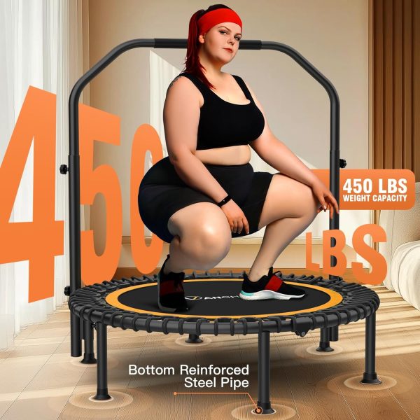 ANCHEER Fitness Trampoline Orange 40IN-3