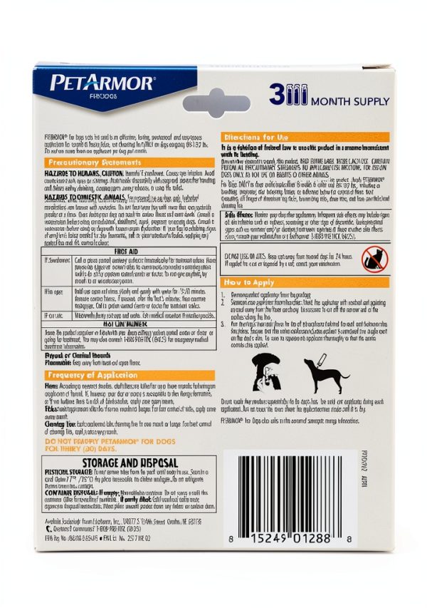 PETARMOR Flea Tick Topical for Dogs Kills Fleas Ticks-5