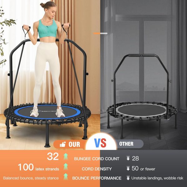 ANCHEER Mini Rebounder Trampoline for Adults-2