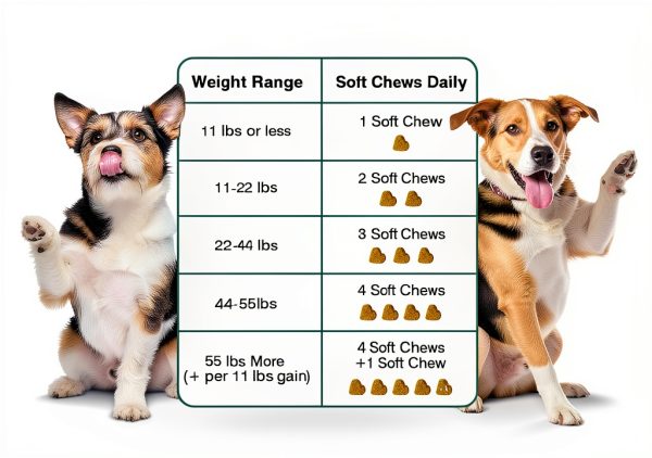 WEYILL Dog Flea Chewables Natural Flea Tick Prevention-6