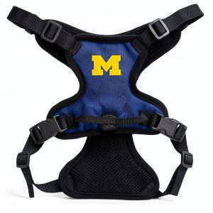 NCAA Front Clip Pet Harness Littlearth Wolverines-0