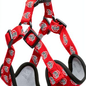 ShopInstaPets Sports Fan Pet Harness NCAAHAR2 Adjustable Lightweight-0