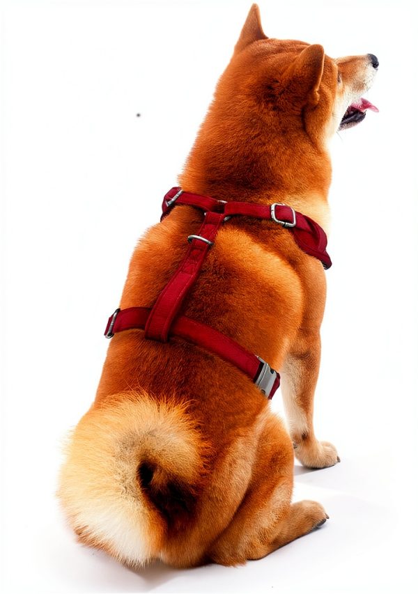 Little Earth NFL Pet Harness Velvet Team Shield Adjustable-3