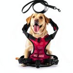 7 Premium Dog Harness Adjustable Reflective Oxford Mesh Small Large-0