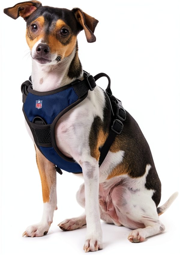 NFL Front Clip Pet Harness Littlearth Small Team Color Polyester-2