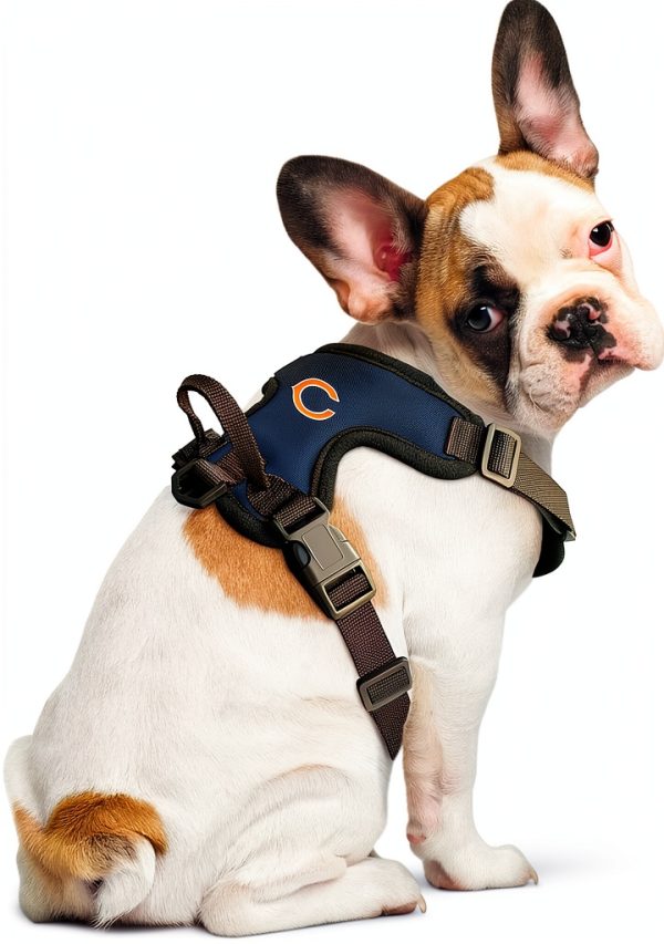 Littlearth NFL Front Clip Dog Harness Medium Team Color Polyester-1
