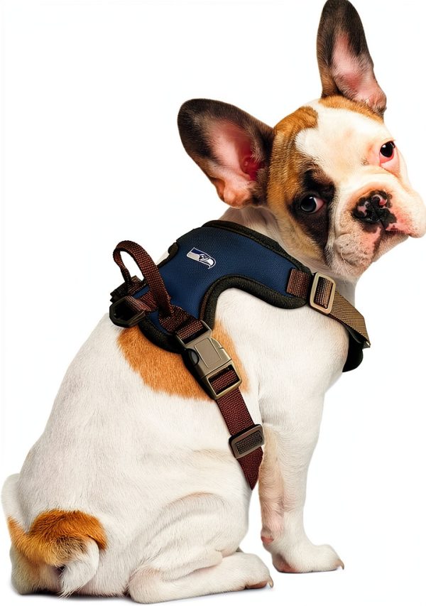 NFL Front Clip Pet Harness Littlearth Small Team Color Polyester-1