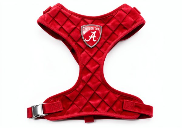 Little Earth NFL Pet Harness Velvet Team Shield Adjustable-0
