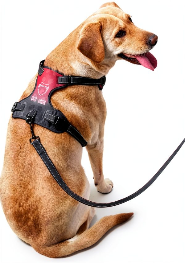 7 Premium Dog Harness Adjustable Reflective Oxford Mesh Small Large-1