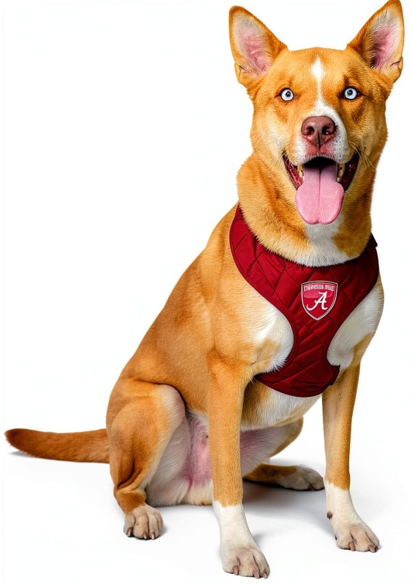 Little Earth NFL Pet Harness Velvet Team Shield Adjustable-1