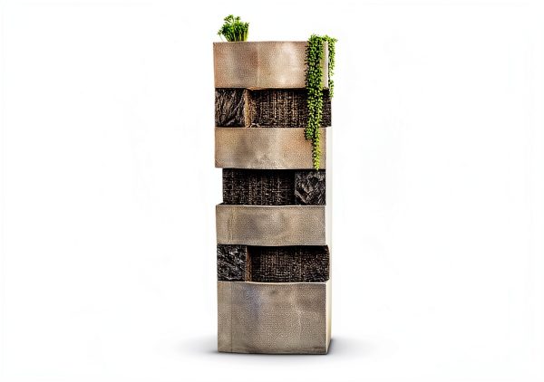 Garden Water Fountain Bumilgar Resin Tiered LED Fountain-3